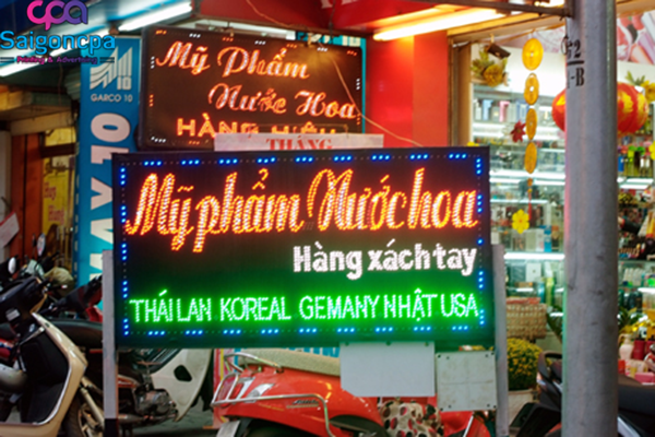 Đèn led quảng cáo- Sài Gòn CPA