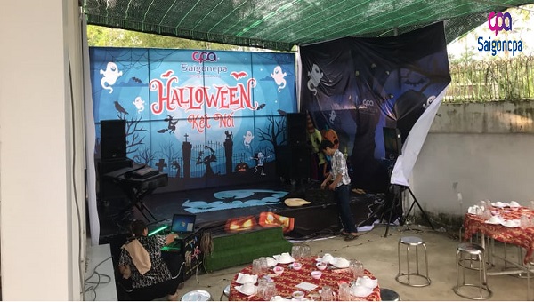 Công ty Sài Gòn CPA tổ chức mừng 20 - 10 kết hợp Halloween